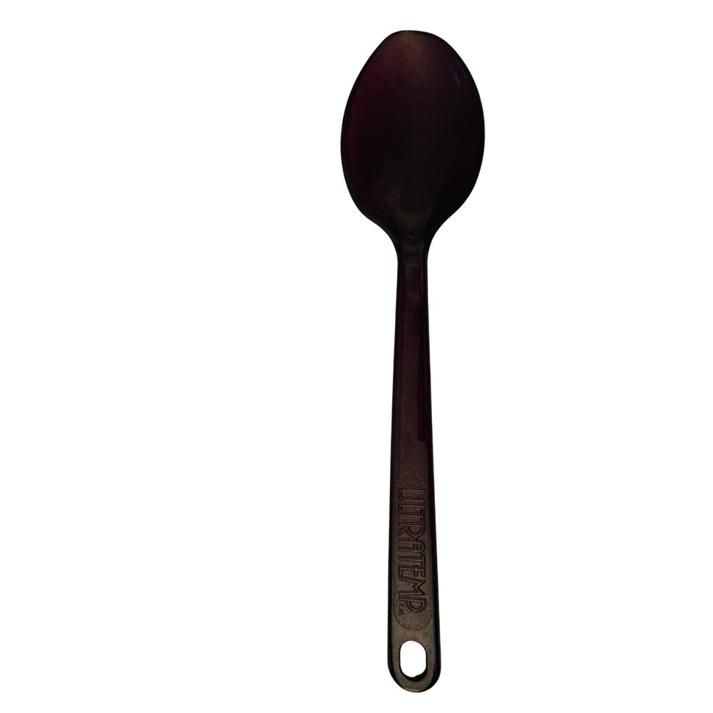 Vintage Robinson‎ Knife Co Ultratemp Nylon Kitchen Spoon Plum Heat Resistant USA